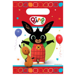 Bing Party Plastic Loot Gift Bas - 8pk