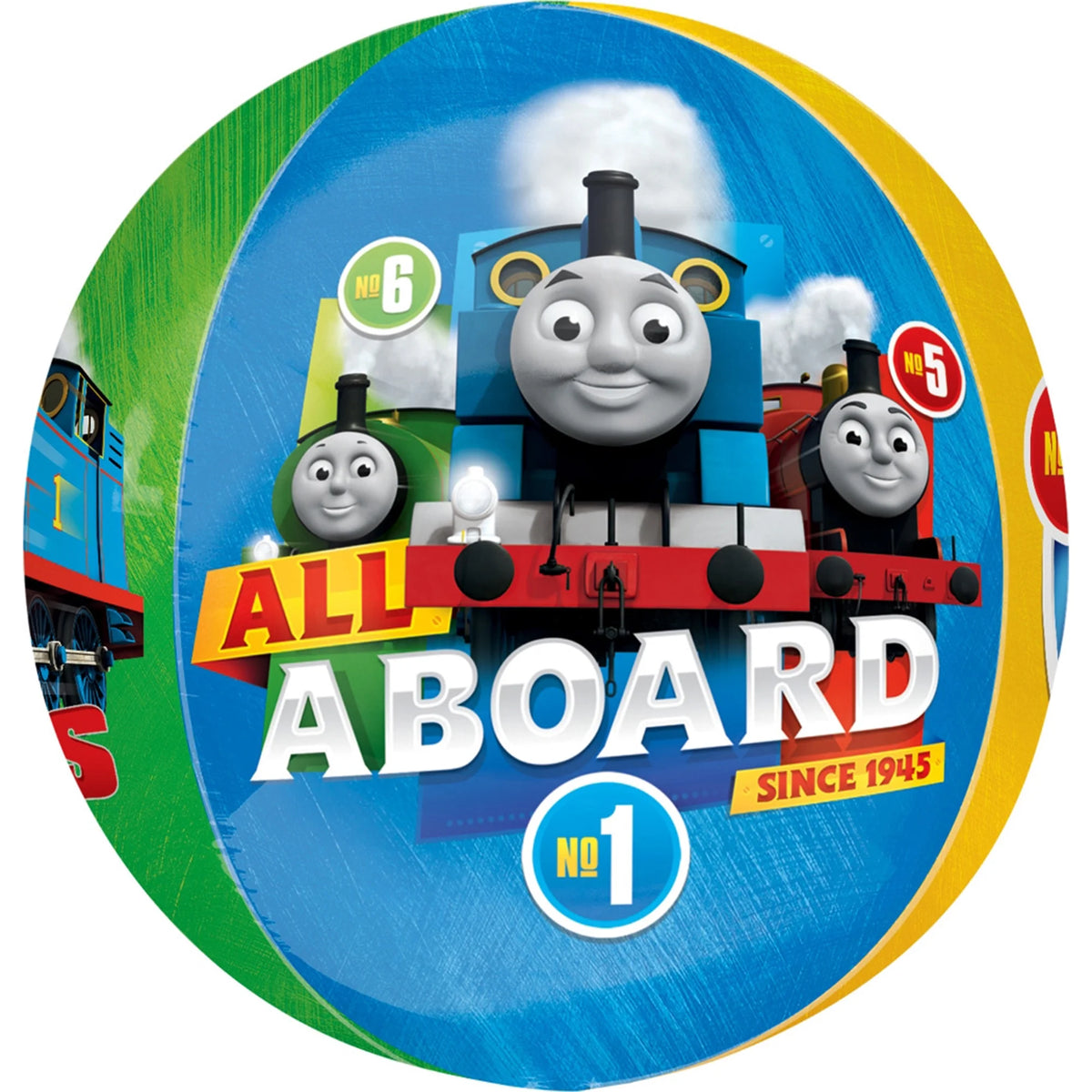 Thomas & Friends Round 4 Sided Orbz Balloon