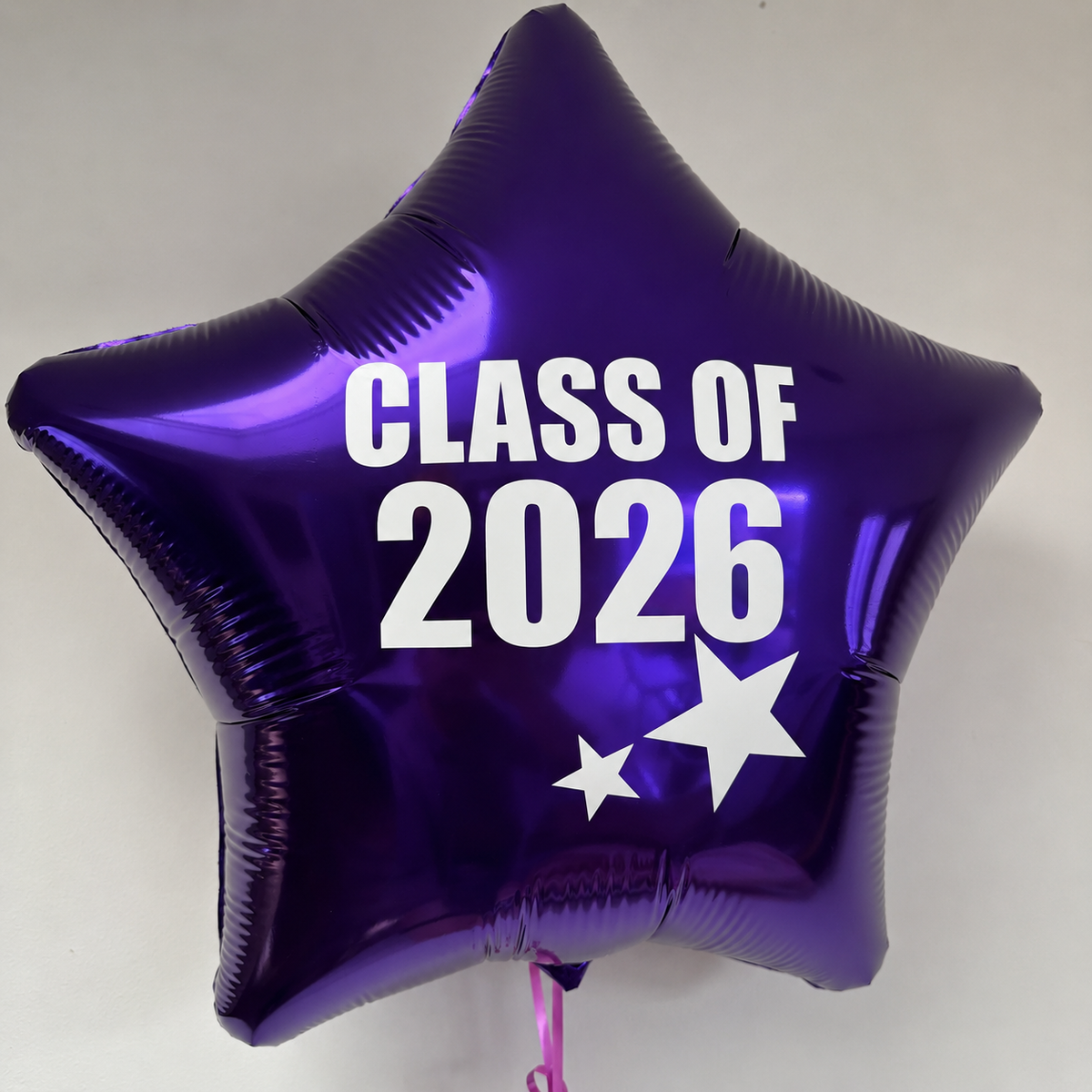 18" CLASS OF 2026 Star Foil Balloon