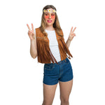 Faux Suede Hippie/Cowgirl Waistcoat 14+