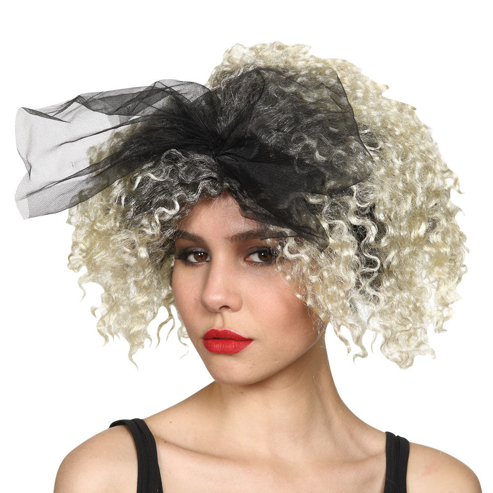 80's Material Girl Wig - Blonde