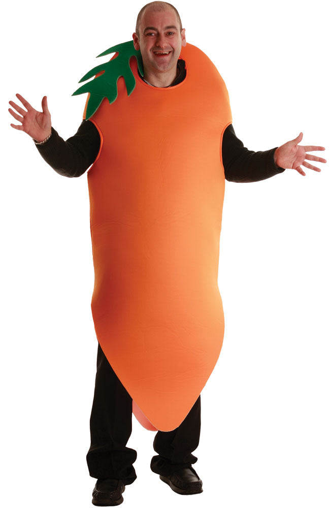 Orange Crazy Carrot Costume
