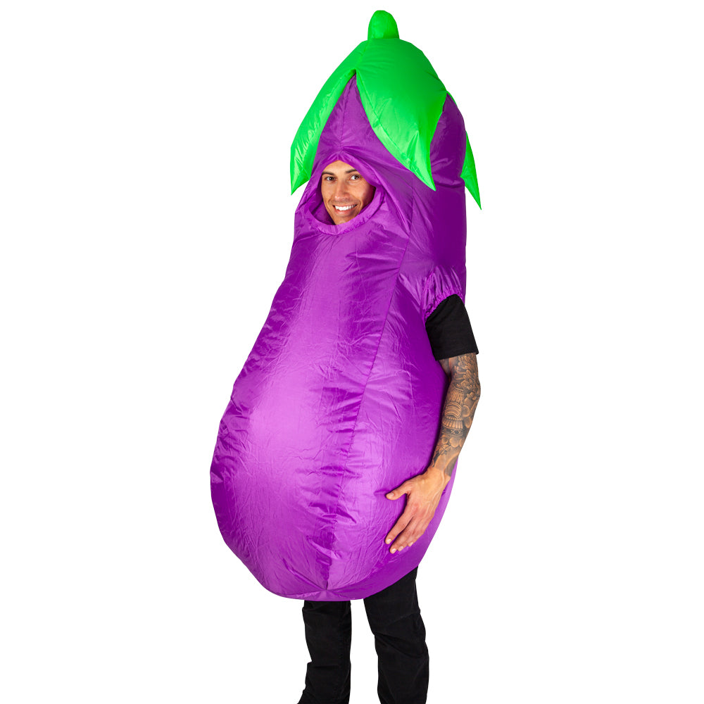 Adult Inflatable Aubergine Costume