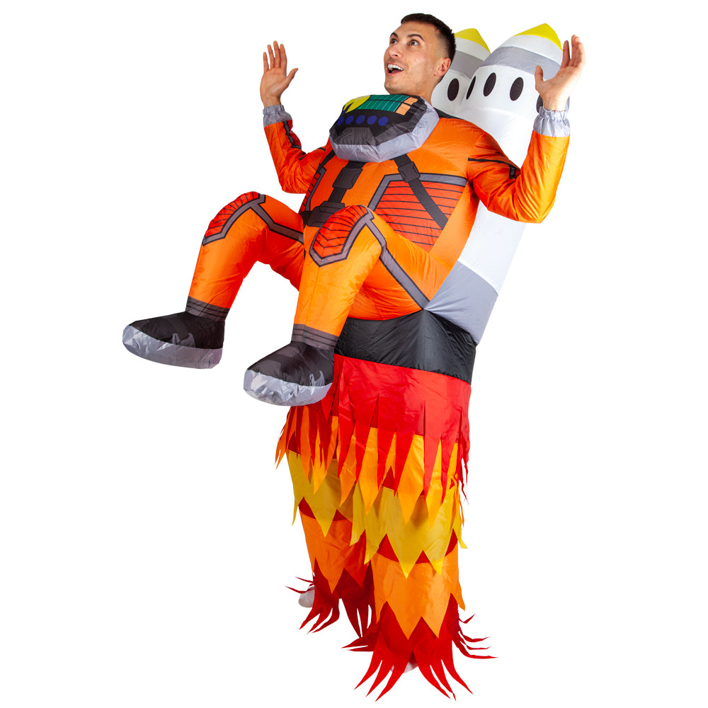 Large Adult Inflatable Rocket and Astronaut Costume