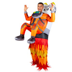 Large Adult Inflatable Rocket and Astronaut Costume