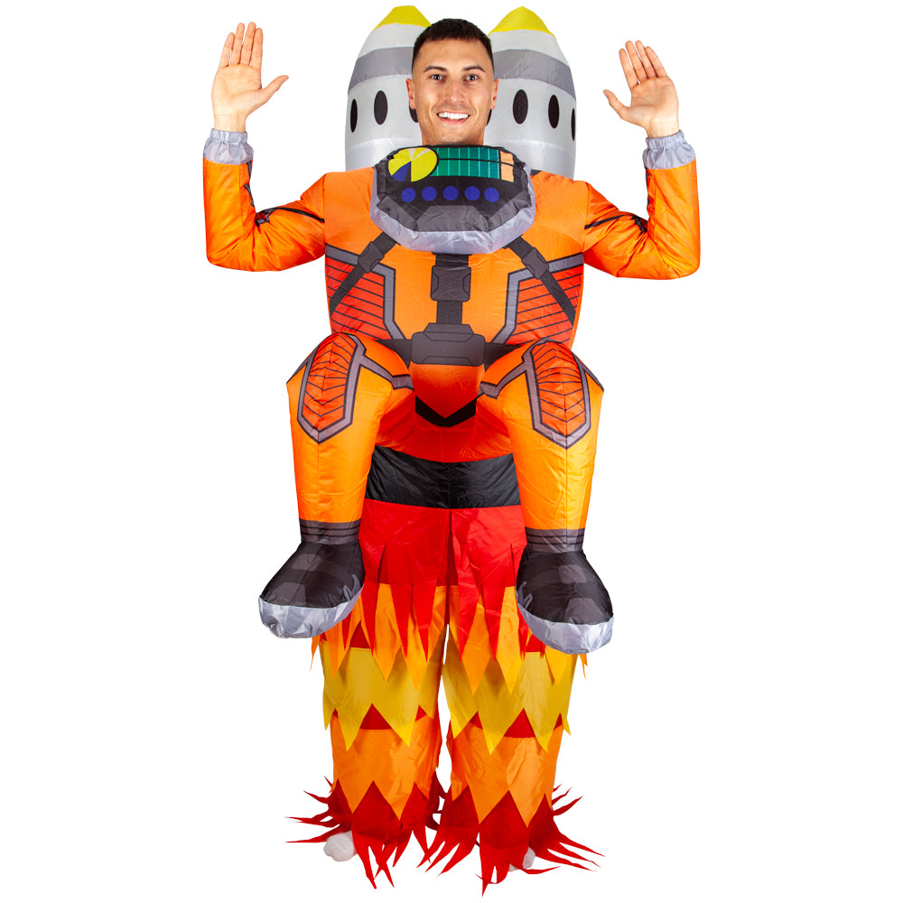 Large Adult Inflatable Rocket and Astronaut Costume