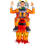 Large Adult Inflatable Rocket and Astronaut Costume