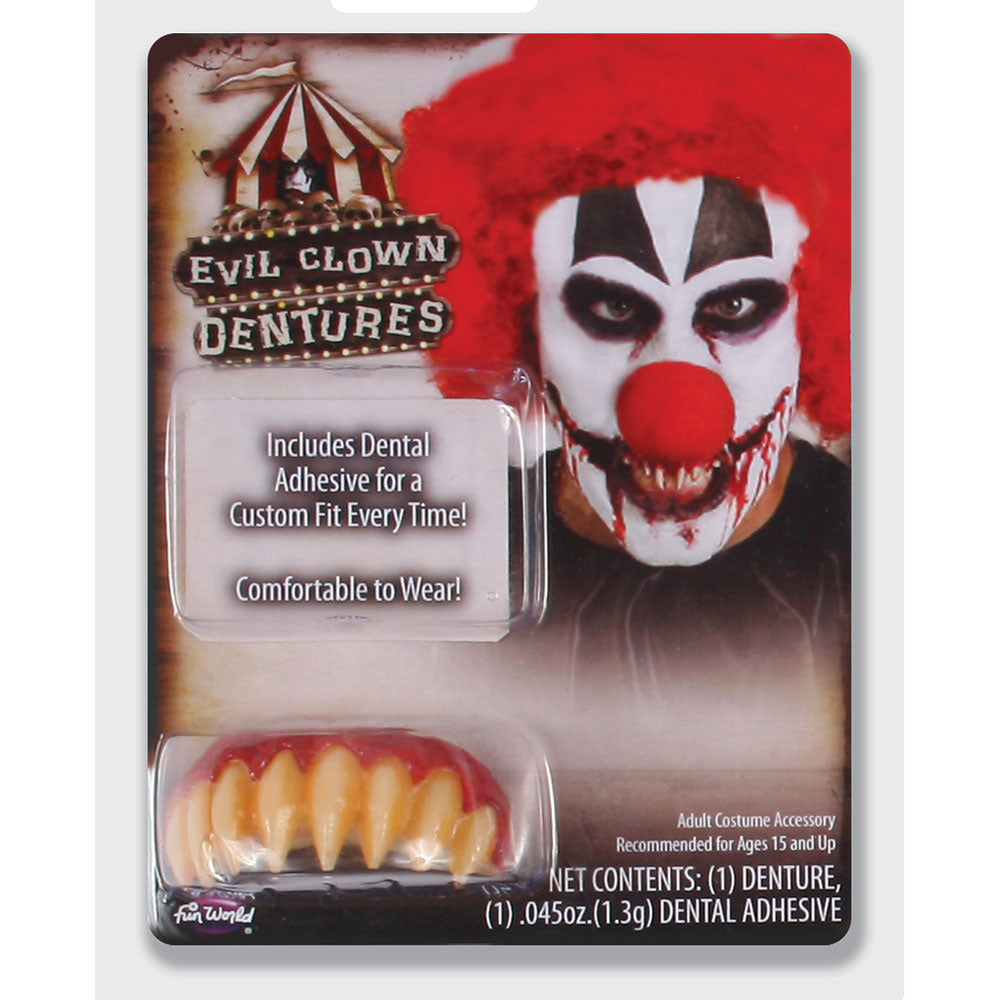Funworld® Dentures - Killer Clown