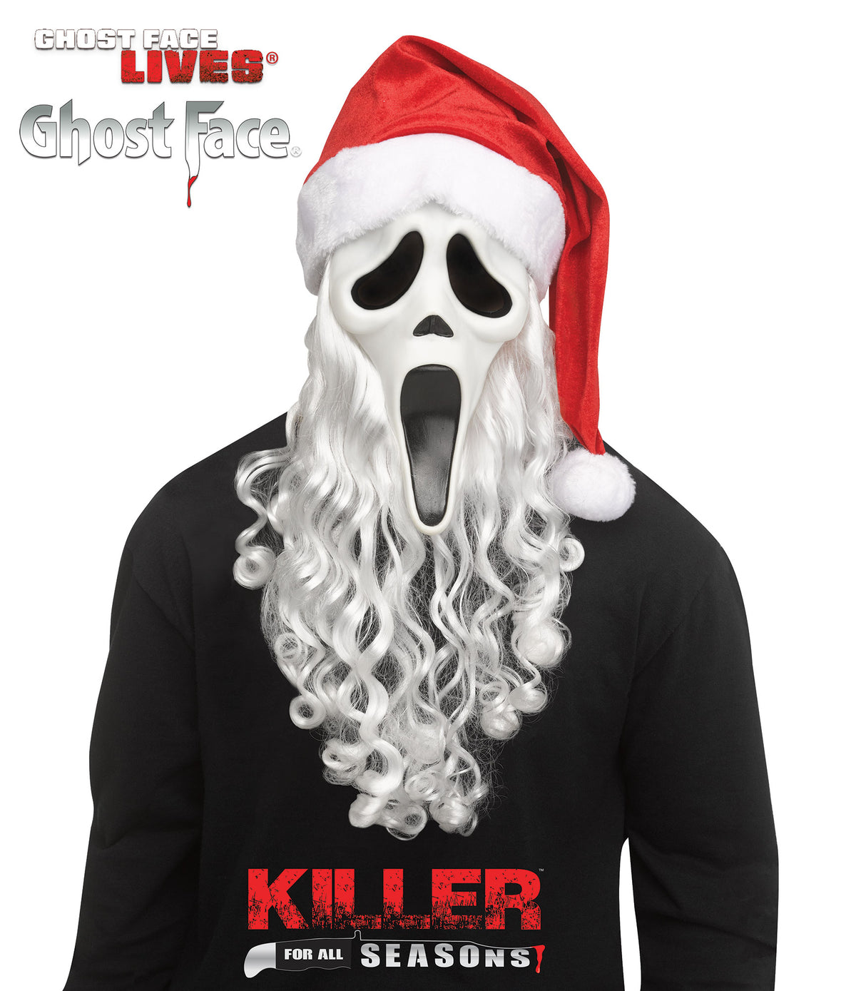 Ghost Face® Santa Mask