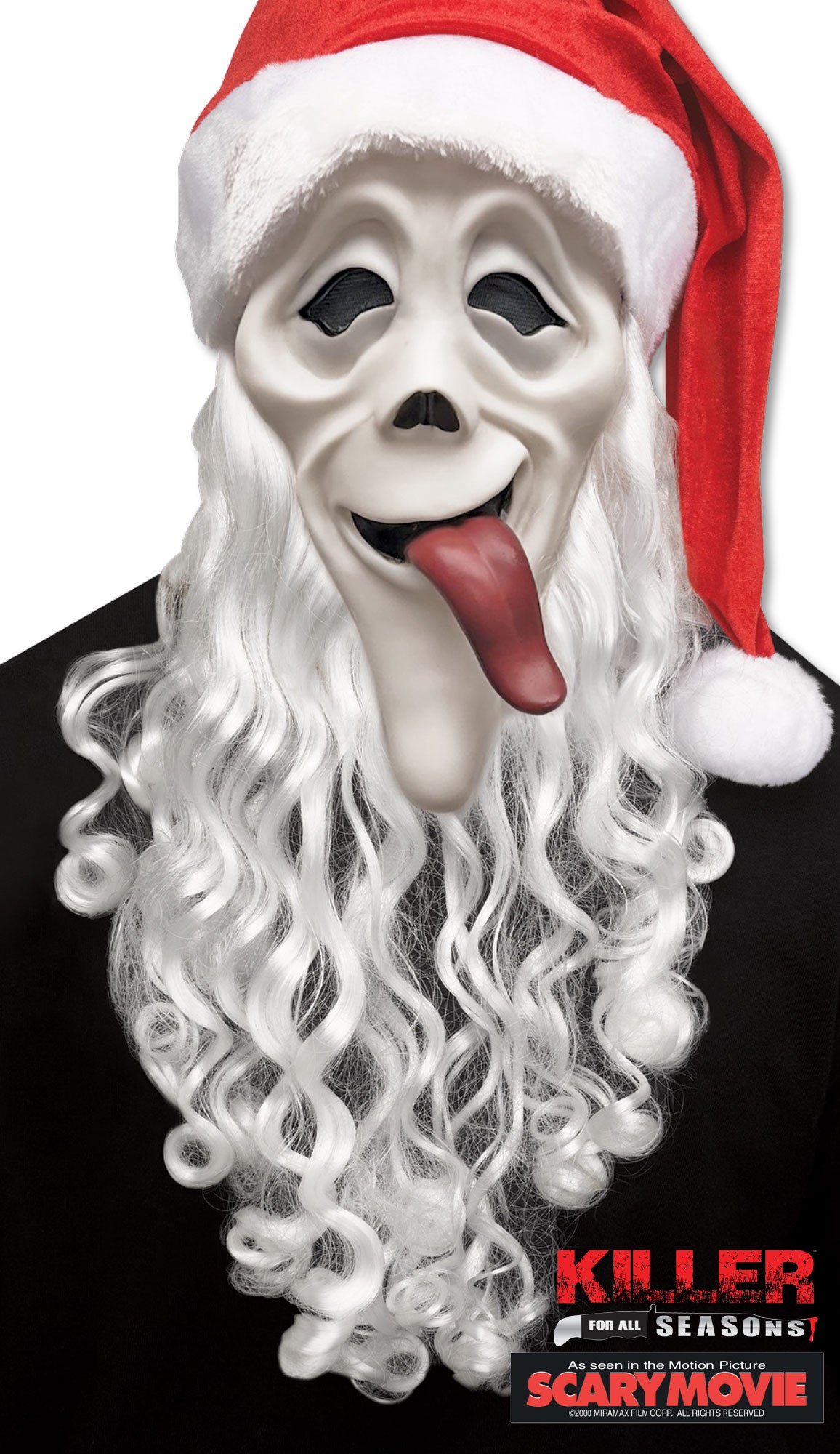 Ghost Face® Scary Movie Waass-Up! Santa Mask