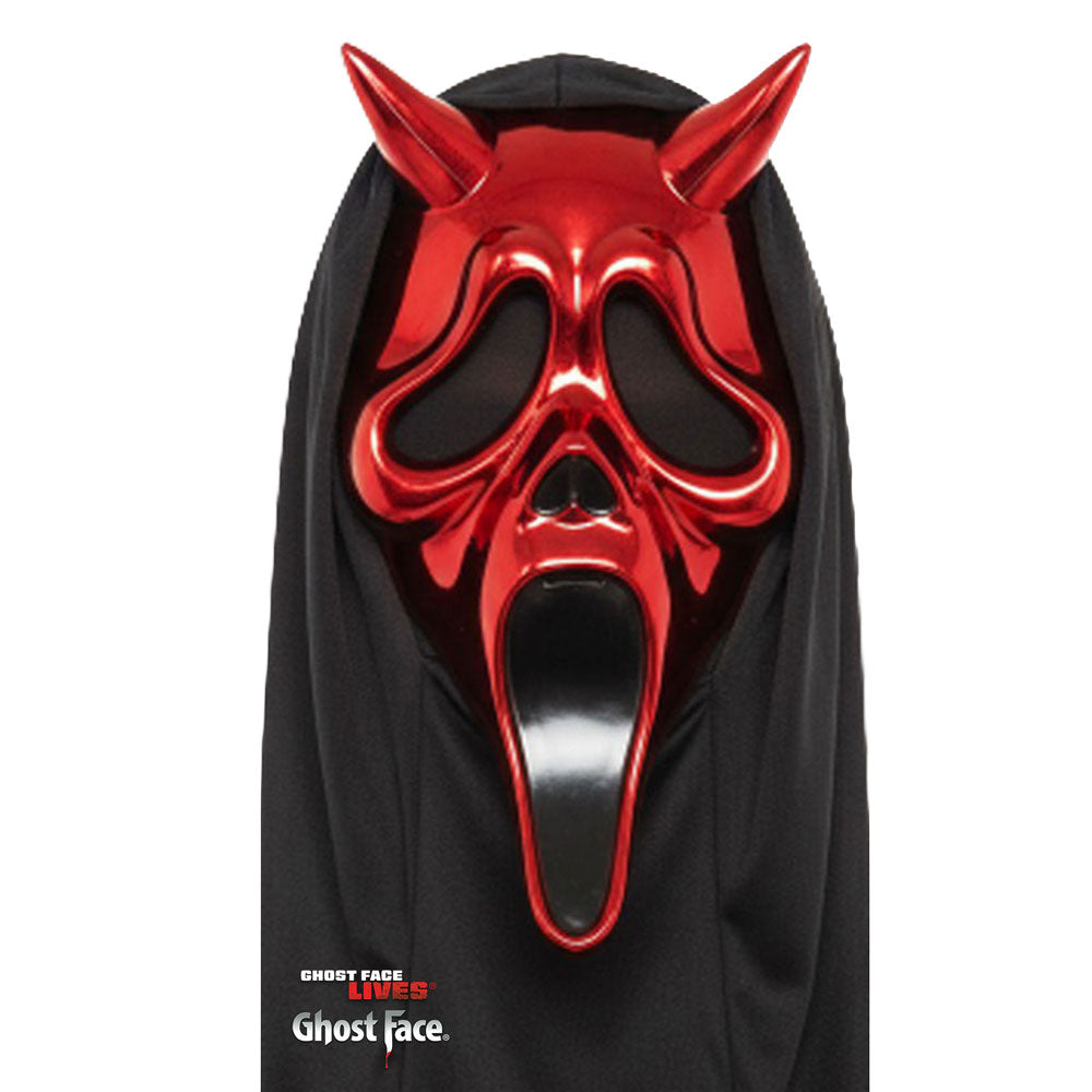 Ghost Face® Chrome Devil Face Mask