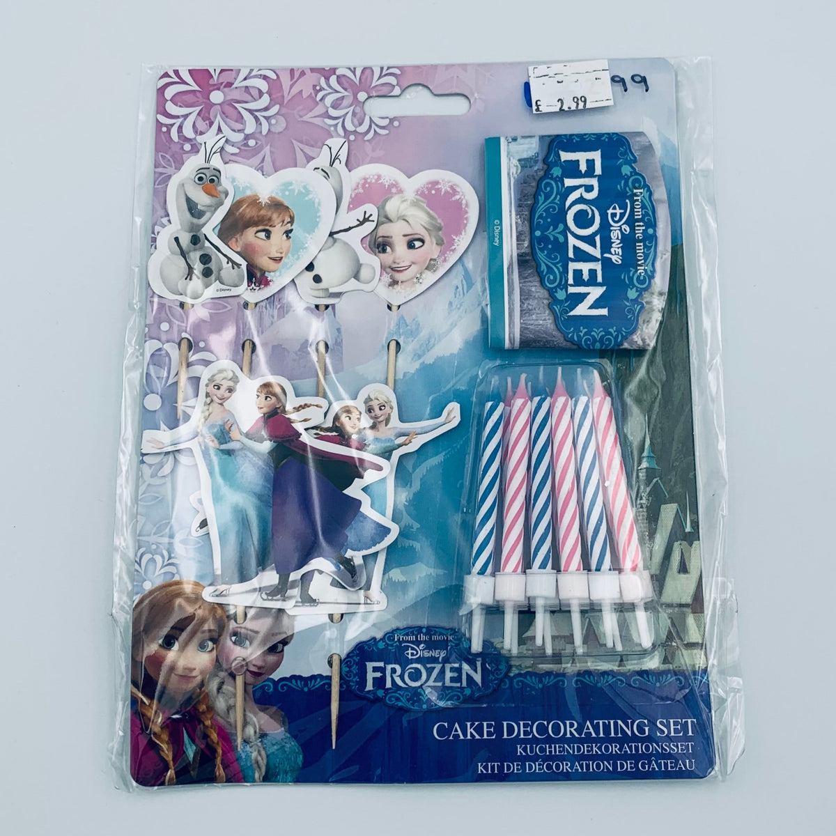 Disney Frozen Cake Decorating Set - 19pcs