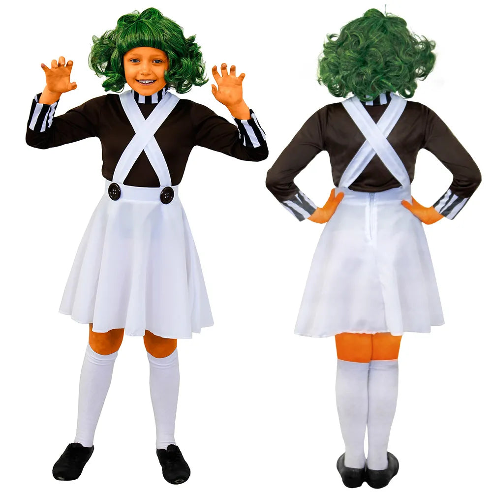 Girls Chocolate Factory Worker Costume