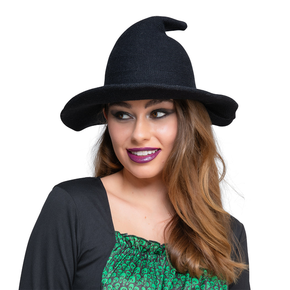 Deluxe Crooked Wicked Witch Hat