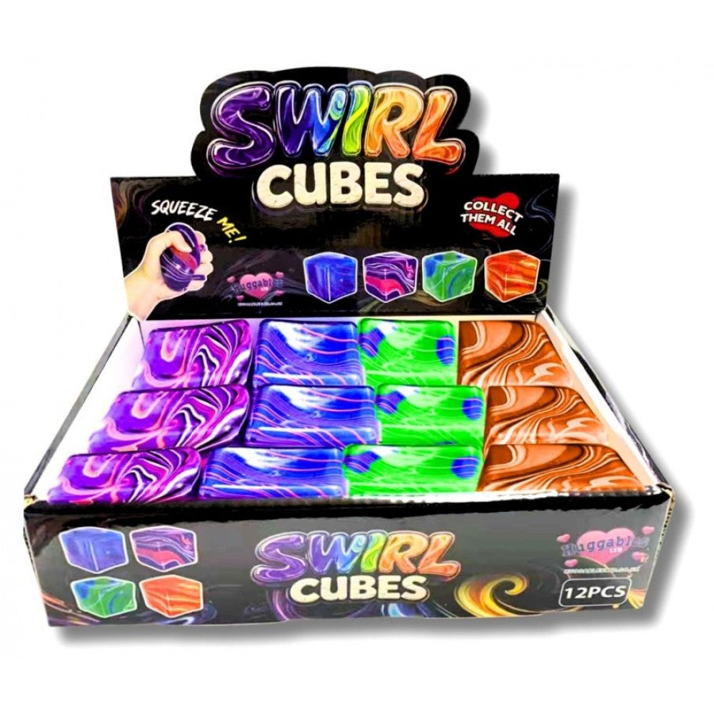 Swirl Cube Maltose Squishy