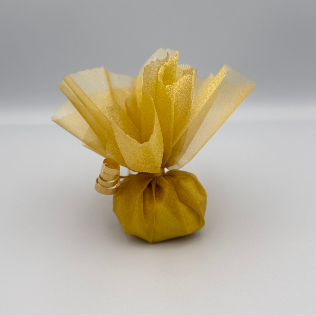 Handmade Organza Balloon Weight - Gold