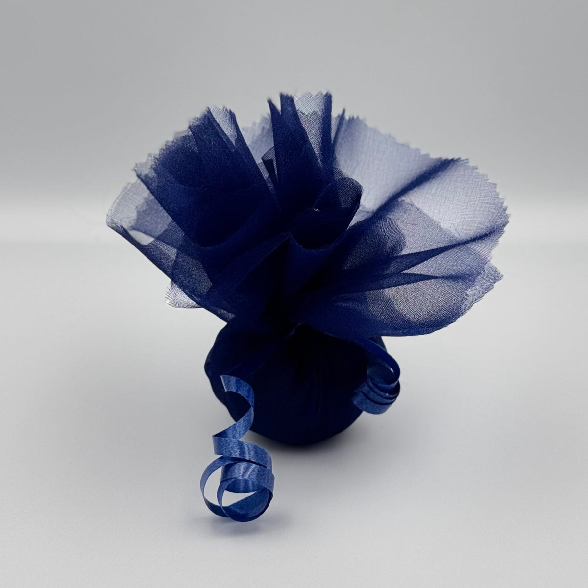 Handmade Organza Balloon Weight - Navy Blue