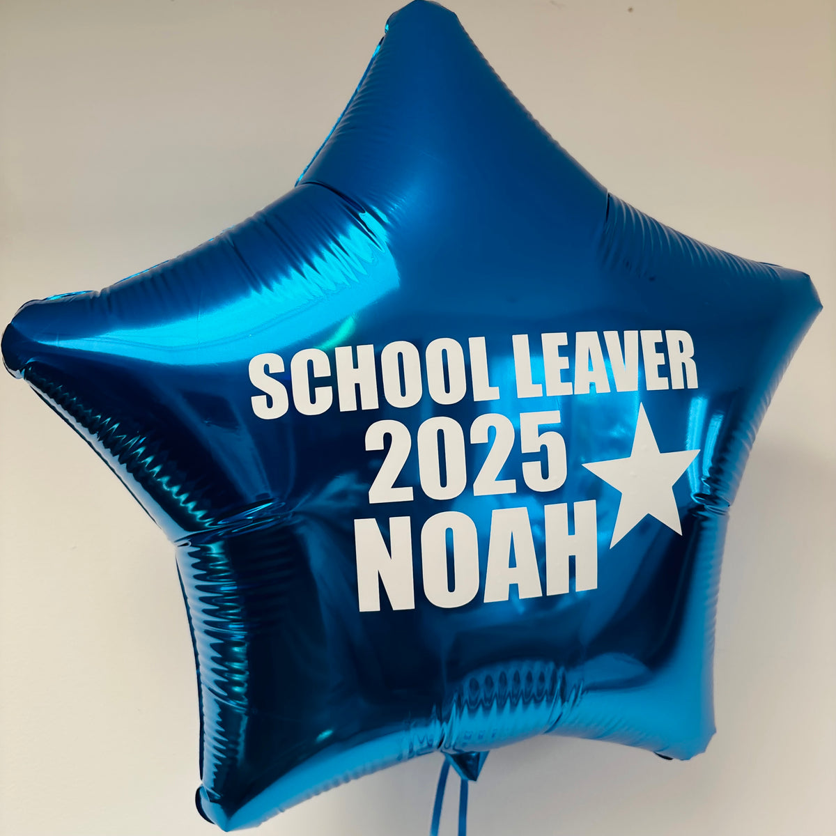 18" Personalised School Leaver Star Foil Balloon