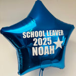 18" Personalised School Leaver Star Foil Balloon