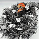 200cm x 10cm 3 asst Halloween Skull Die Cut Tinsel