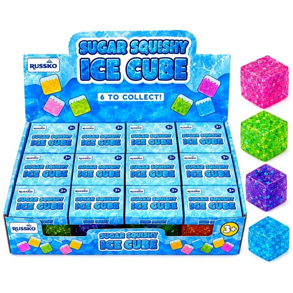 Ice Cube Sugar Squishy in Window Box