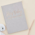 Hey Baby Your First Years Journal Special Memories Book