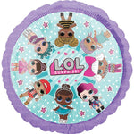 LOL Doll Surprise Foil Balloon Standard 18" - Each