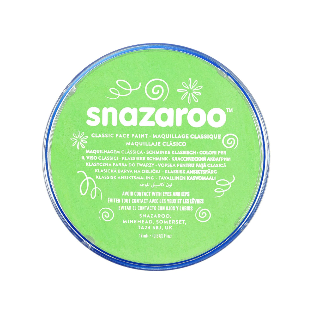 Classic 18ml / Lime Green Snazaroo
