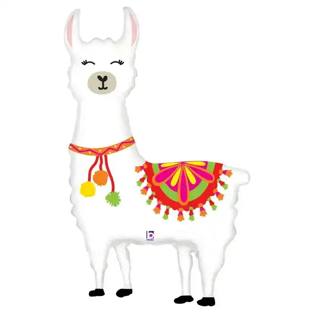 Llama Large Supershape Foil Balloon