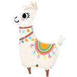 Loveable Llama Large Supershape Foil Balloon