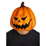 Latex Mask - Full Pumpkin Head