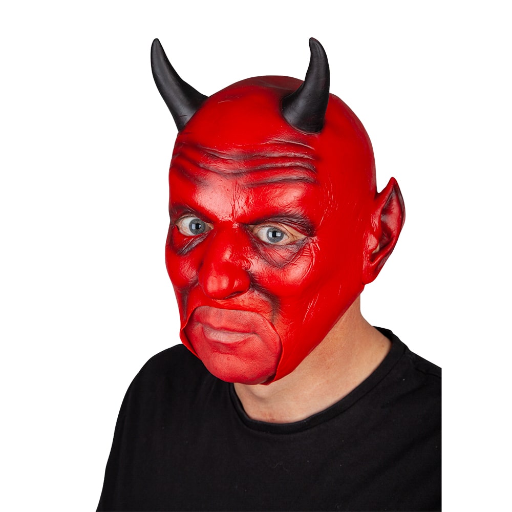 Devil Mask With Open Mouth