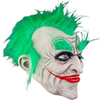 Green Haired Freak Latex Overhead Mask