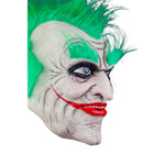 Green Haired Freak Latex Overhead Mask