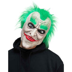 Green Haired Freak Latex Overhead Mask