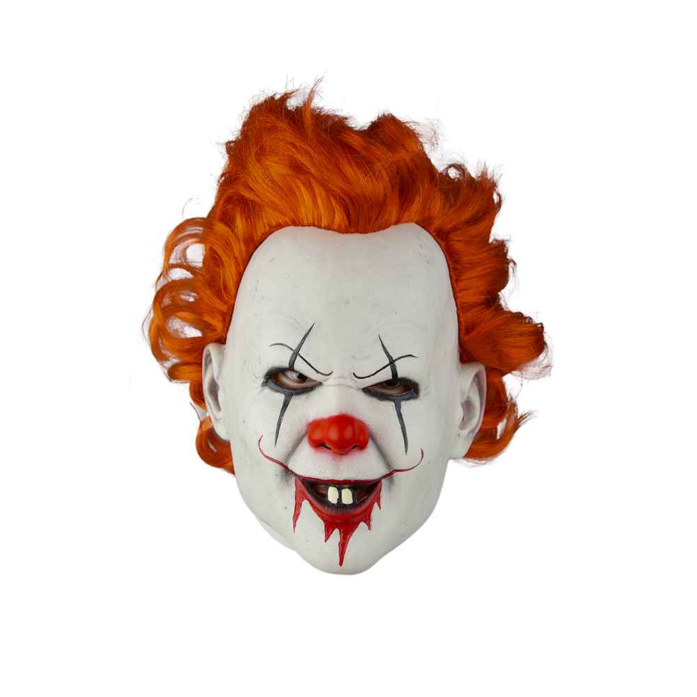 Red Haired Clown - Latex Mask