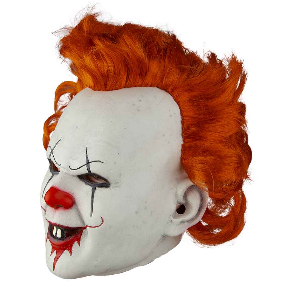 Red Haired Clown - Latex Mask