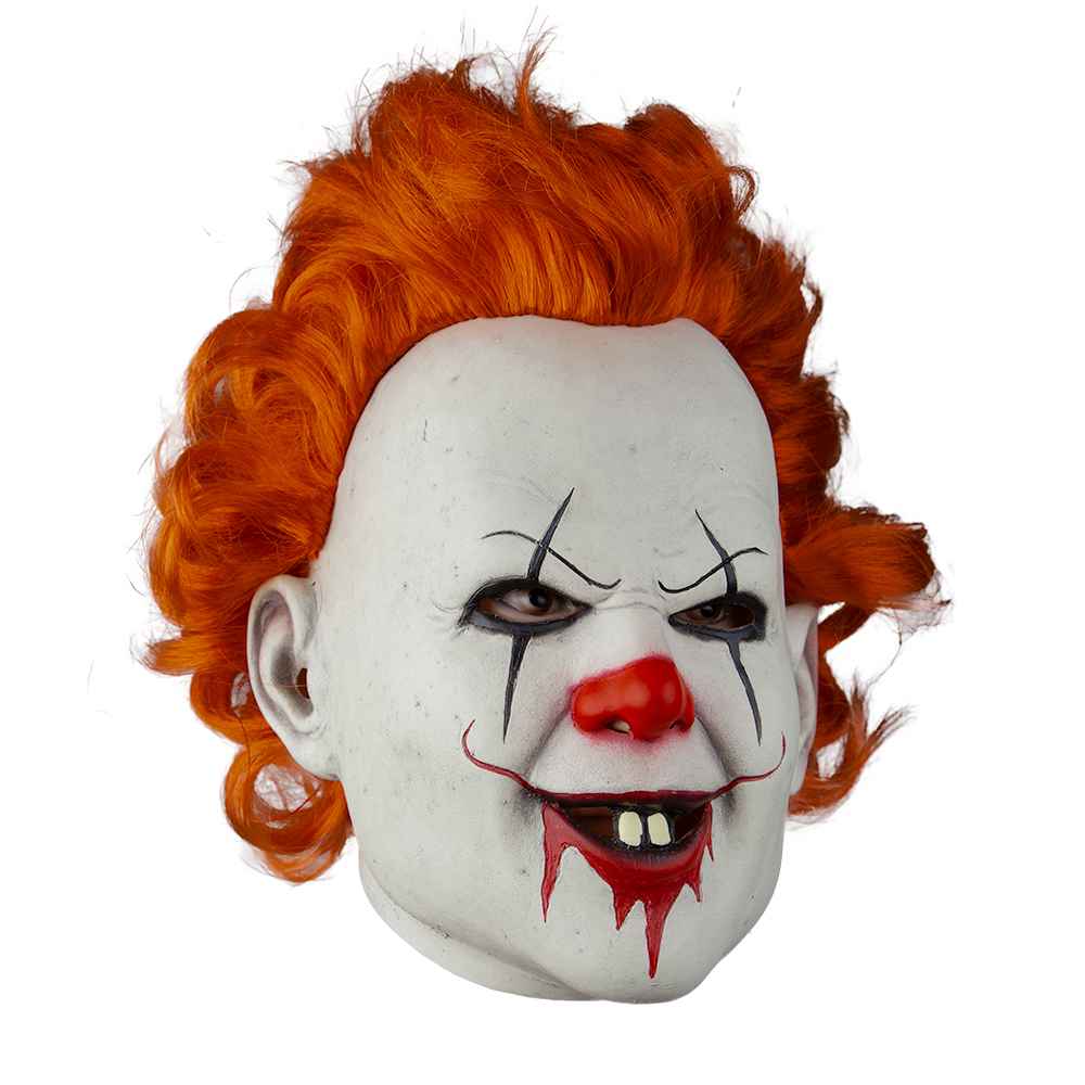 Red Haired Clown - Latex Mask