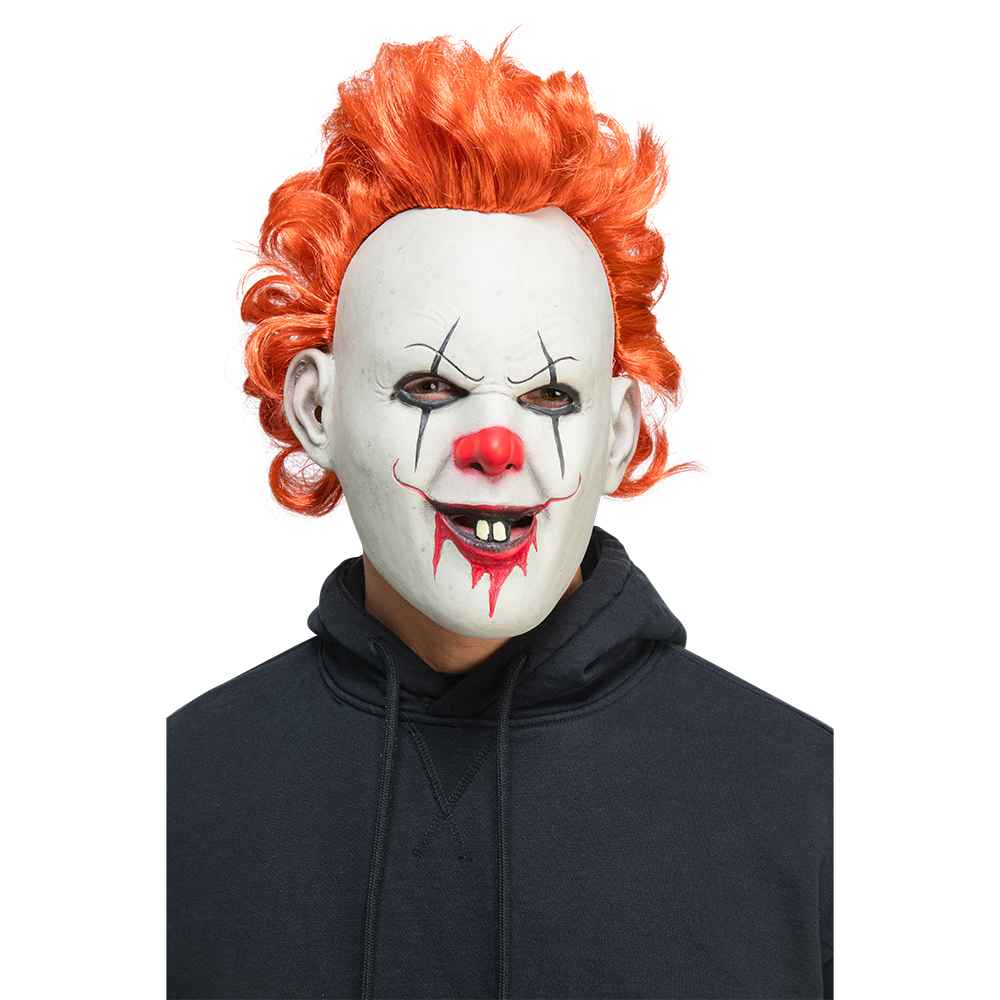 Red Haired Clown - Latex Mask