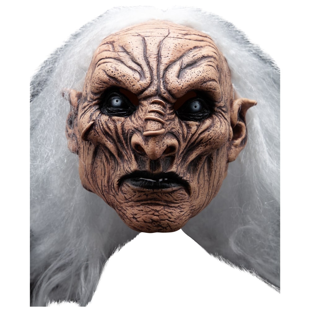 White Haired Demon Latex Mask