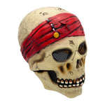Skeleton Pirate Latex Mask