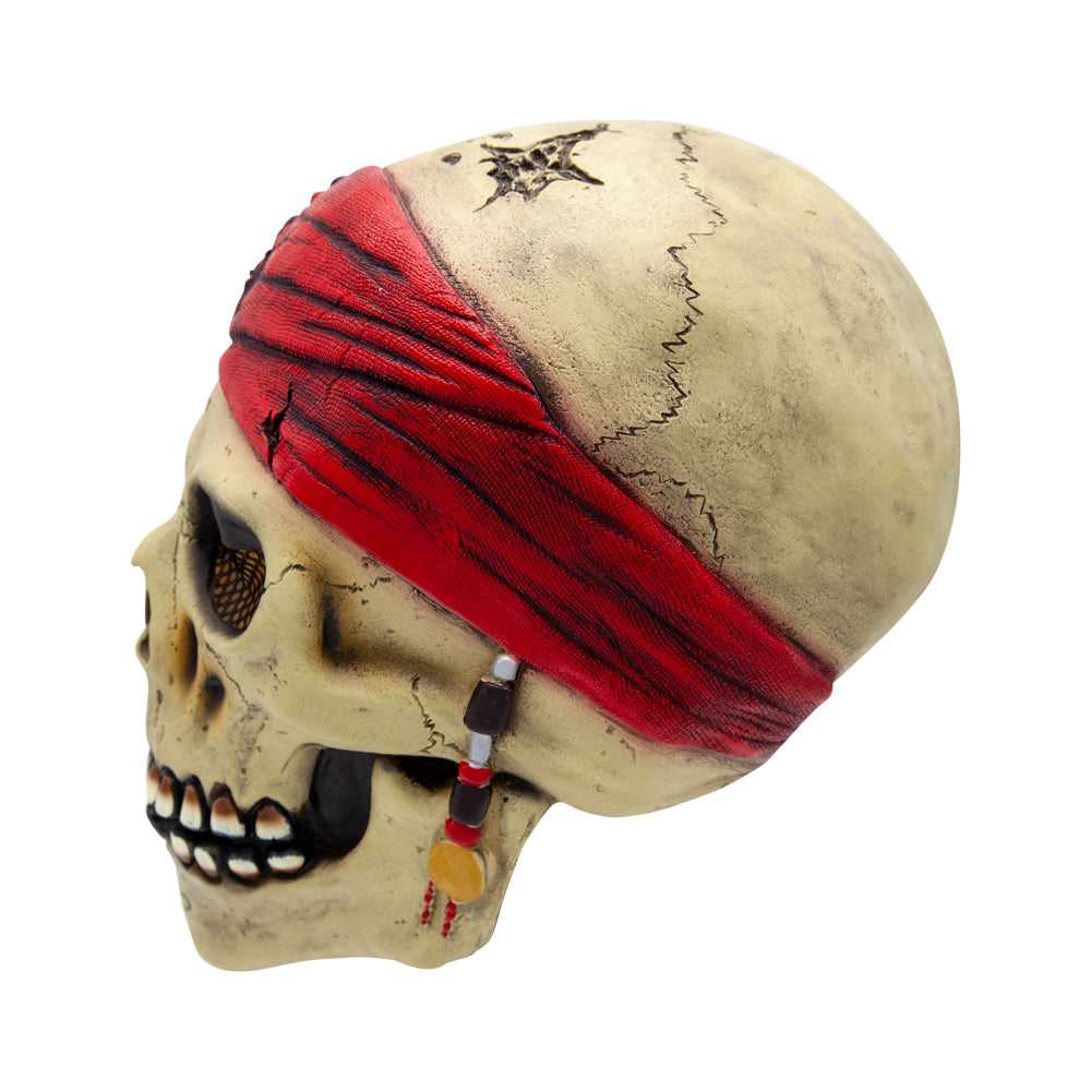 Skeleton Pirate Latex Mask