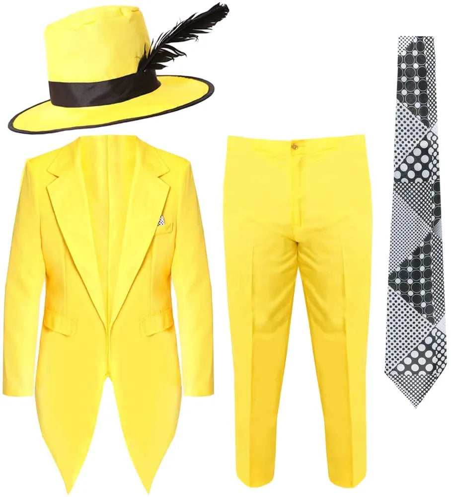 Adults Yellow Suit & Hat
