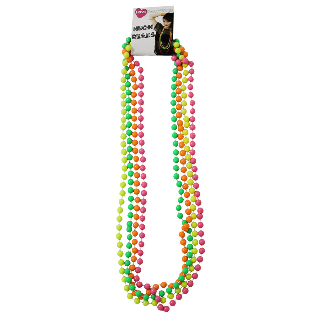 Neon Beads 4pk