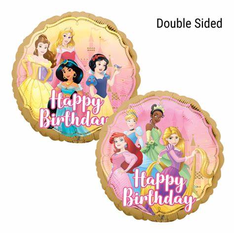 Disney Princess Happy Birthday 18" Foil Balloon