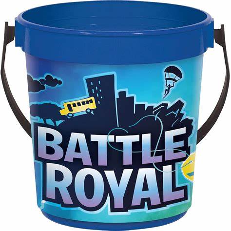 Battle Treat / Gift Bucket with Handle - Each