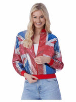 Union Jack Vintage Style Bomber Jacket