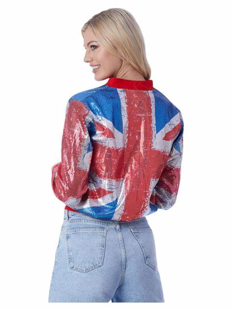 Union Jack Vintage Style Bomber Jacket