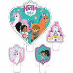 Nella The Princess Night Cake Candle Kit - 4pcs