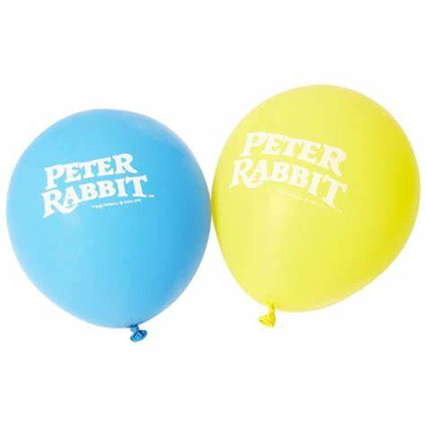 Peter Rabbit Movie Latex Balloons - 6pk